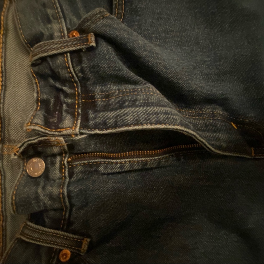 Men's Blue Straight Jeans